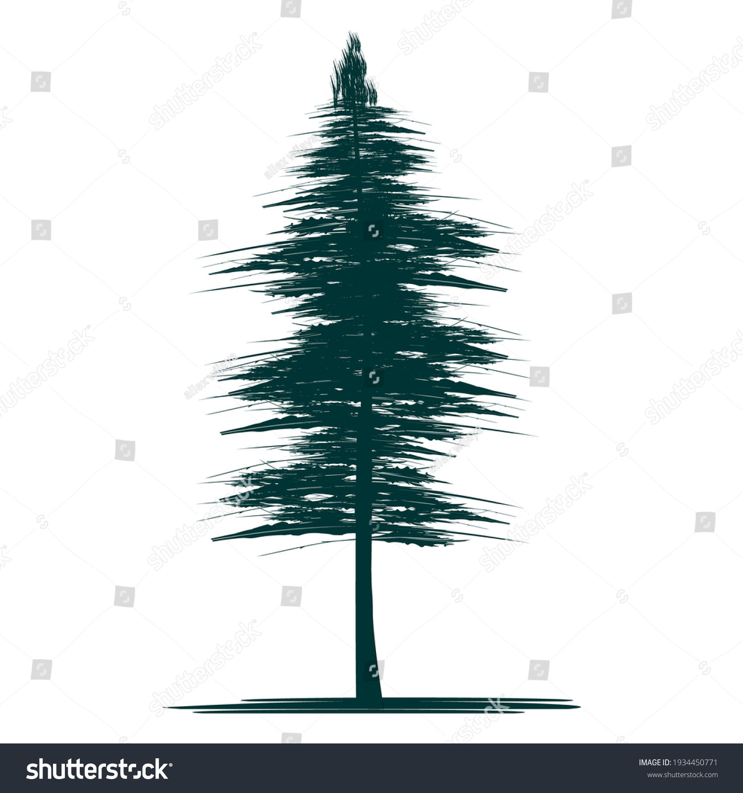 Wallpaper #BGdQC5MBSpphPi3-qtkV35 Abstract Pine Tree Background Vector Illustration Stock Vector Royalty