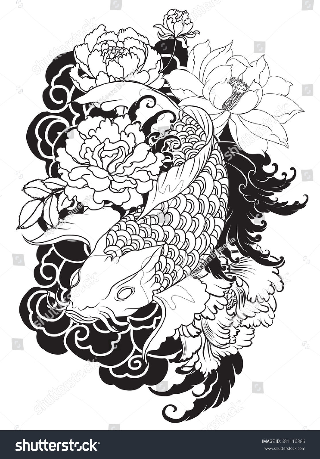 Wallpaper #4177e Half Sleeve Koi Fish Tattoo Chronic Ink