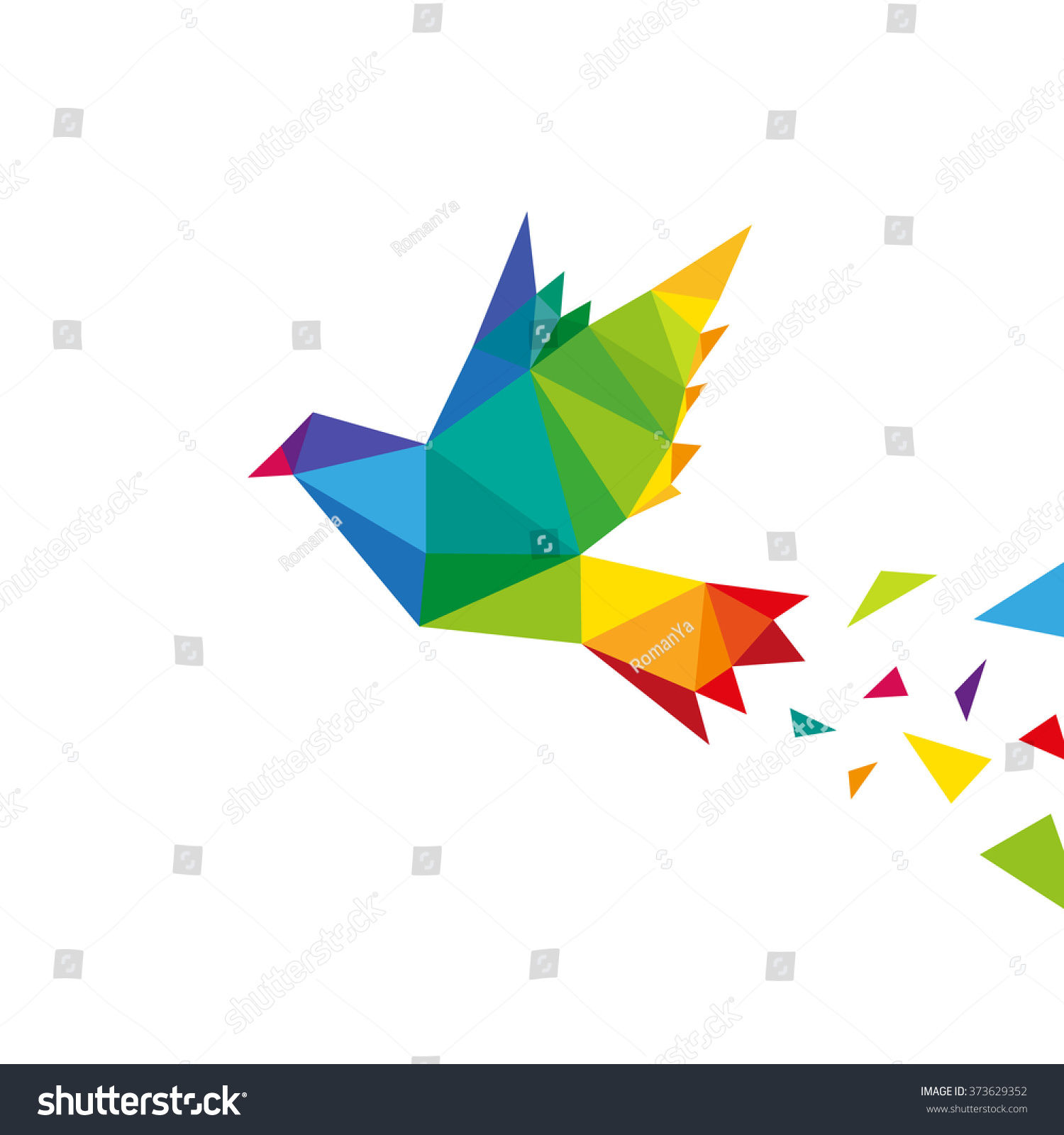 Wallpaper #hmcDApMBSpphPi3-6q0A146 Bird Abstract Triangle Design Concept Element Stock Vector Royalty