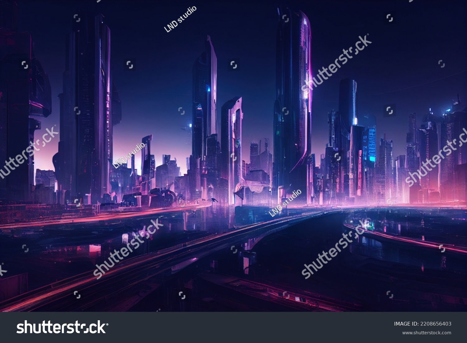 Wallpaper #-kAmMJMBJhL2WPbakr_y290 6368 City Cyberpunk Render Images Stock Photos Vectors Shutterstock