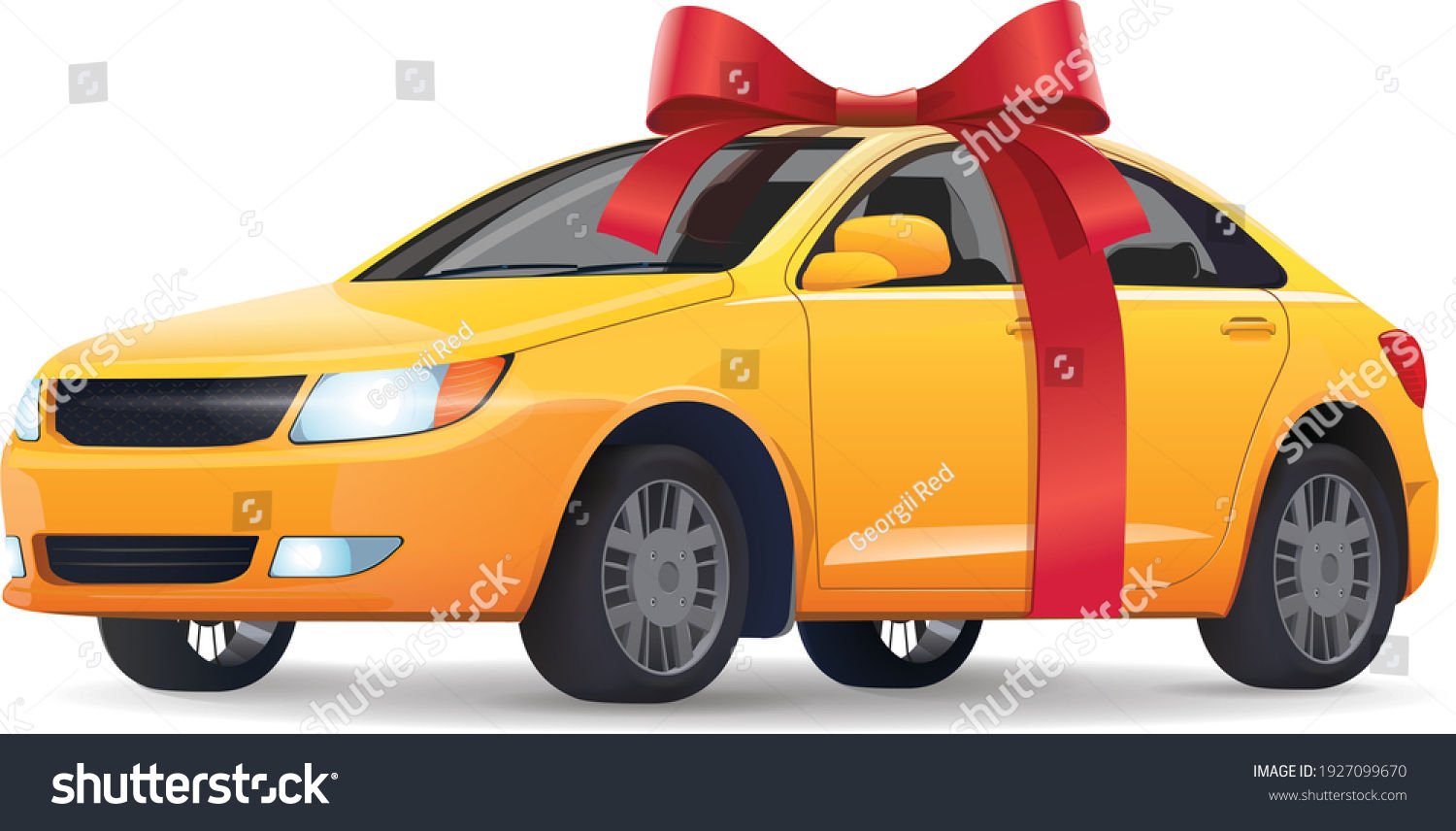 Wallpaper #60421 Yellow Mini Car Cartoon Vector Illustration 1910070 Vector Art at Vecteezy