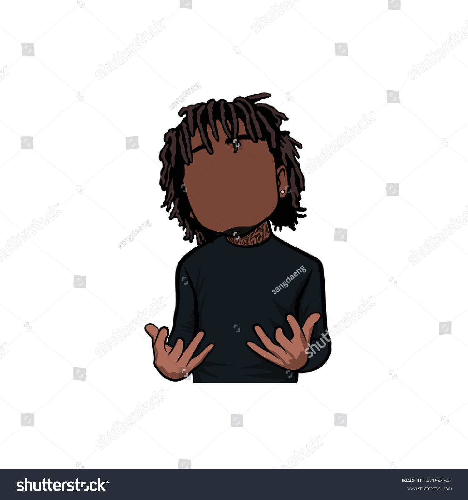 Wallpaper #fGd1AJMBSpphPi3-QqZu32 Discover More Than 68 Black Anime Character with Dreads Best in