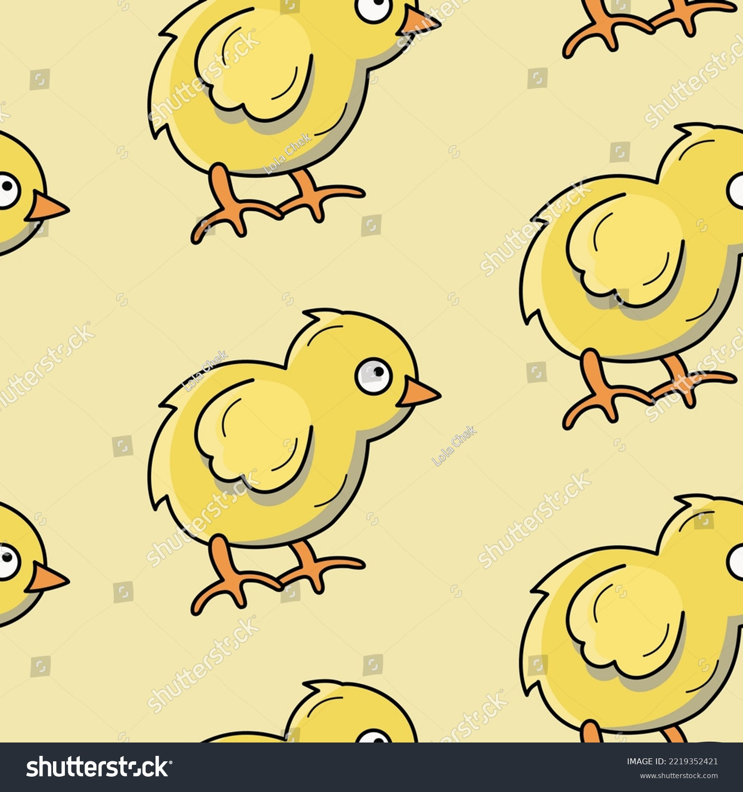 Wallpaper #sx3sLJMBlOZrFDOktMwy254 Vector Seamless Bright Color Pattern Yellow Stock Vector Royalty Free