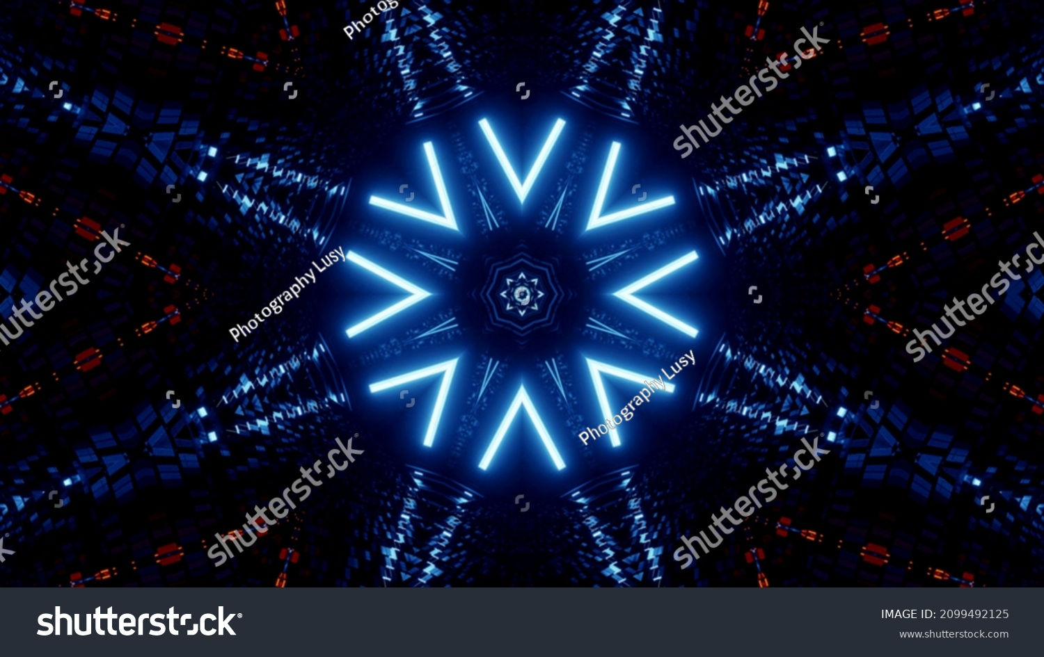 Wallpaper #32gqF5MBSpphPi3-sA2h243 Neon Disco Lights Futuristic Hitech Sci Stock Illustration 2099492125