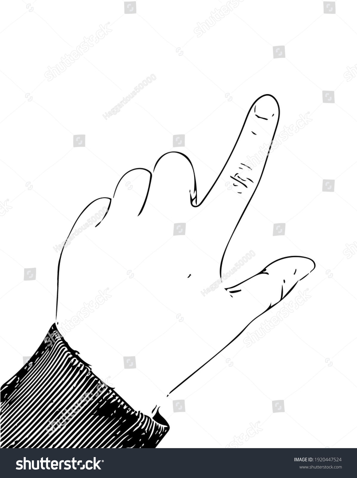 Wallpaper #nLgf2JIBJvJKYCmEN-Zo137 354 Finger Pointing Something Sketch Images Stock Photos Vectors