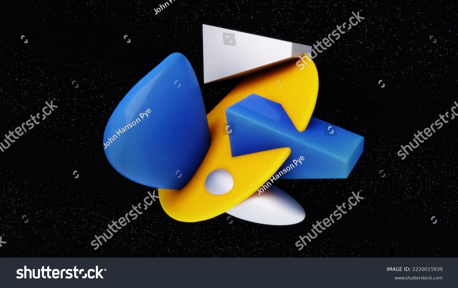 Wallpaper #PV7nMpMBborbLbczbmCQ178 3D Render Retro Outer Space Atom Stock Illustration 2220015939
