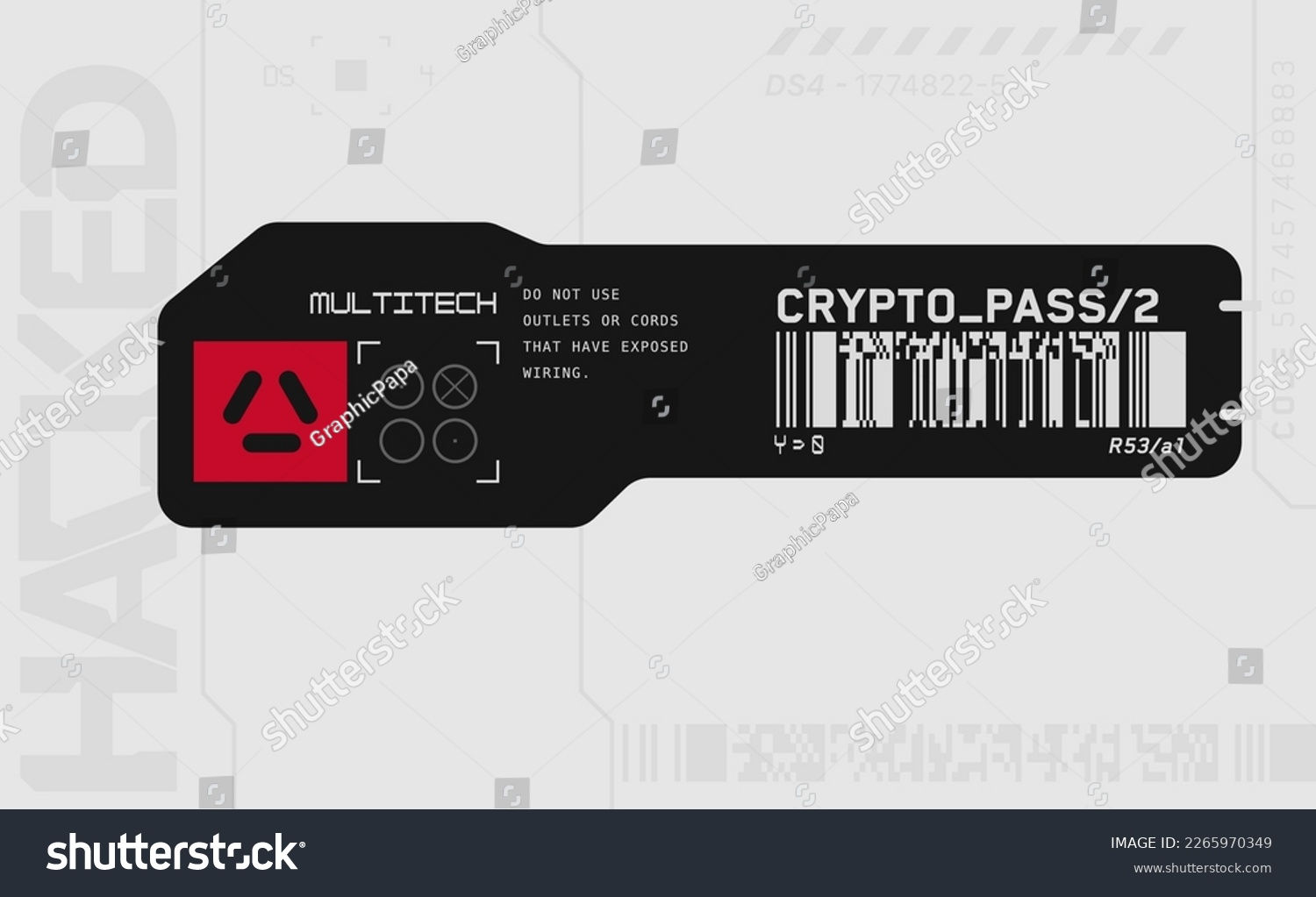 Wallpaper #IwNKY5MBpyOg8YnEldVx133 Cyberpunk Decal Vector Sticker Label Futuristic Stock Vector Royalty