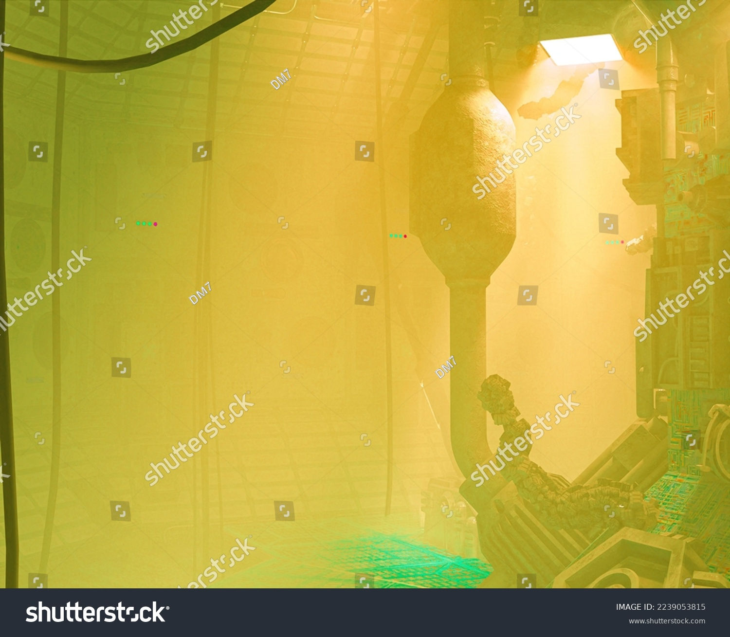 Wallpaper #ChqDT5MB1yWOL4qgHH_x161 Operating Room Cyberpunk Style Background 3D Stock Illustration