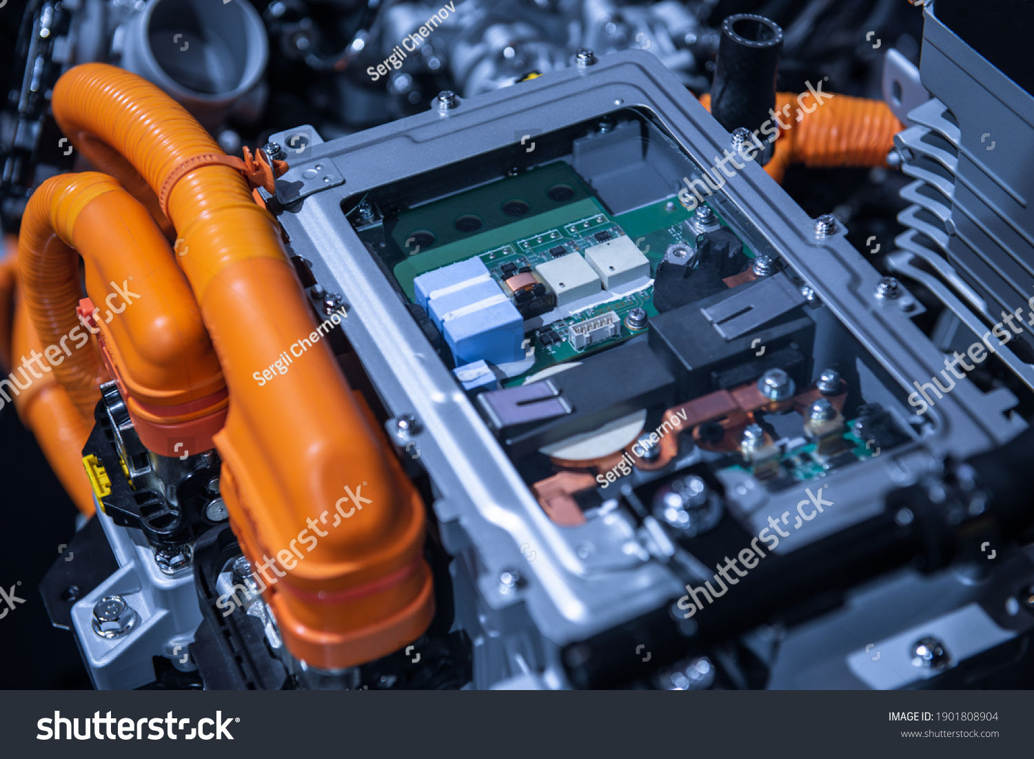 Wallpaper #d2dADpMBSpphPi3-yOmh184 Chassis Electric Car Powertrain Power Connections Stock Photo