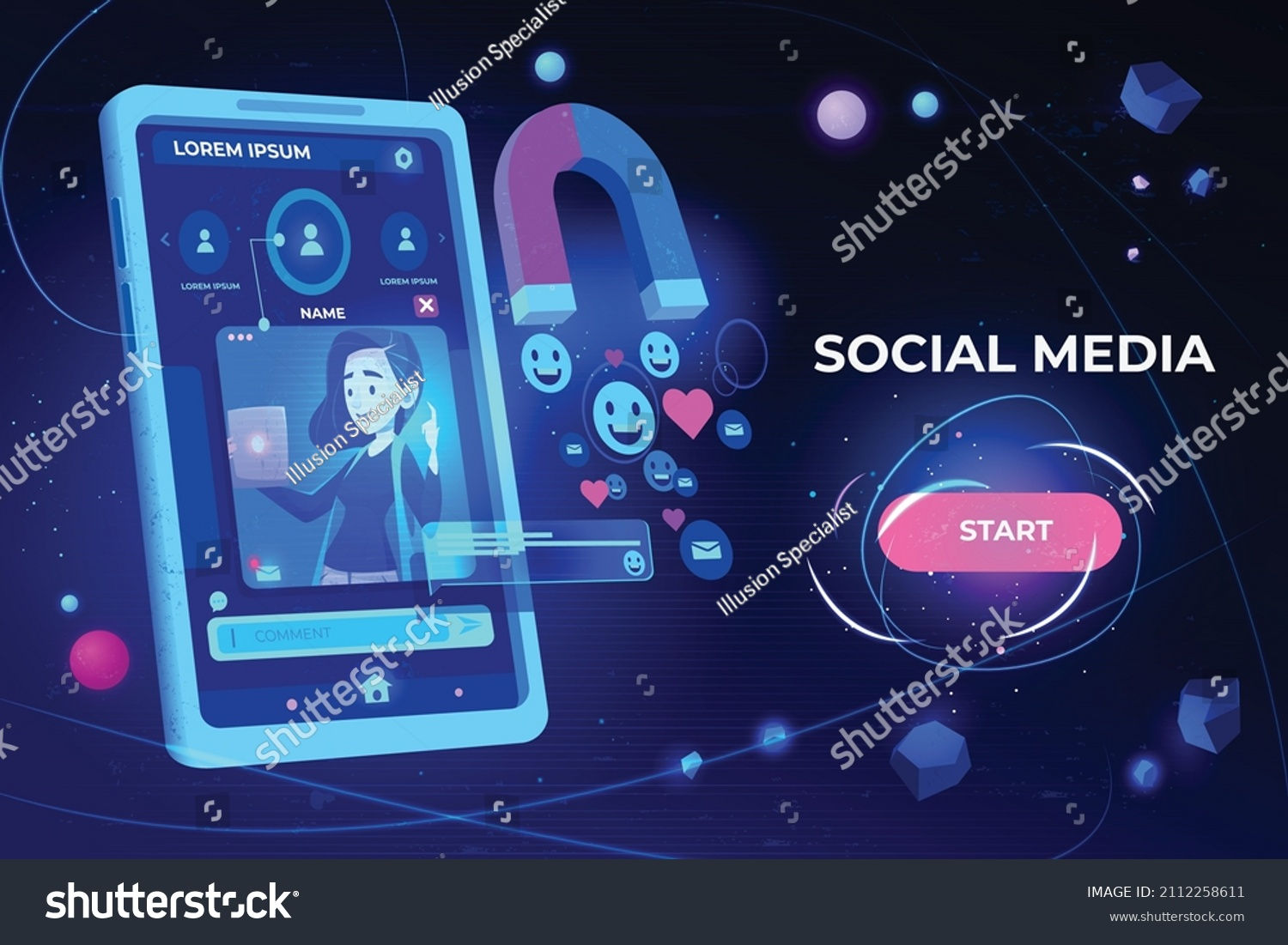Wallpaper #4-qRVZMBlwTYPL18wQ0758 137626 Social Media Futuristic Images Stock Photos Vectors