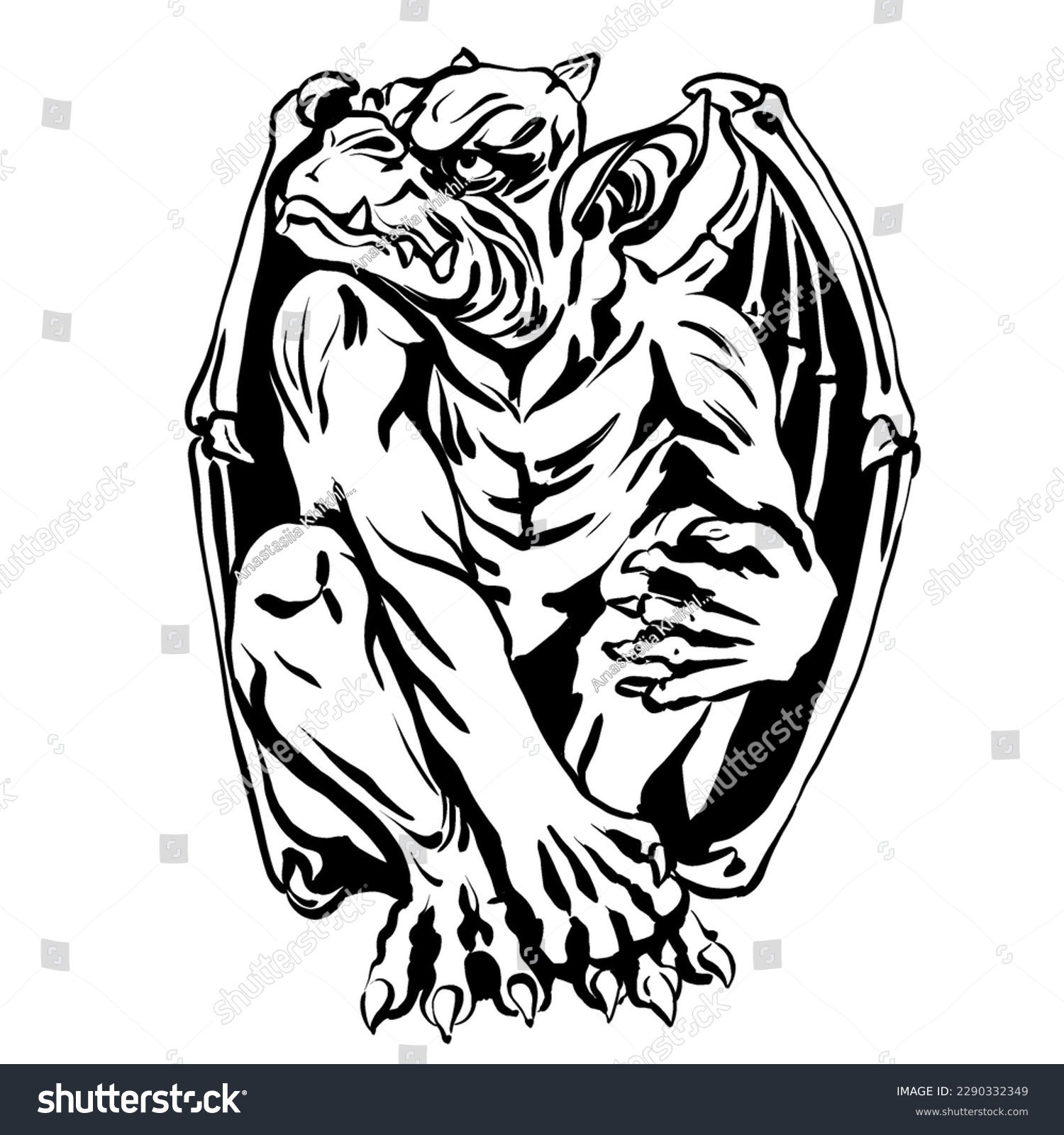 Wallpaper #s2eZ6JIBSpphPi3-Fj1x282 Discover 72 Gothic Gargoyle Tattoos Latest Incoedocomvn