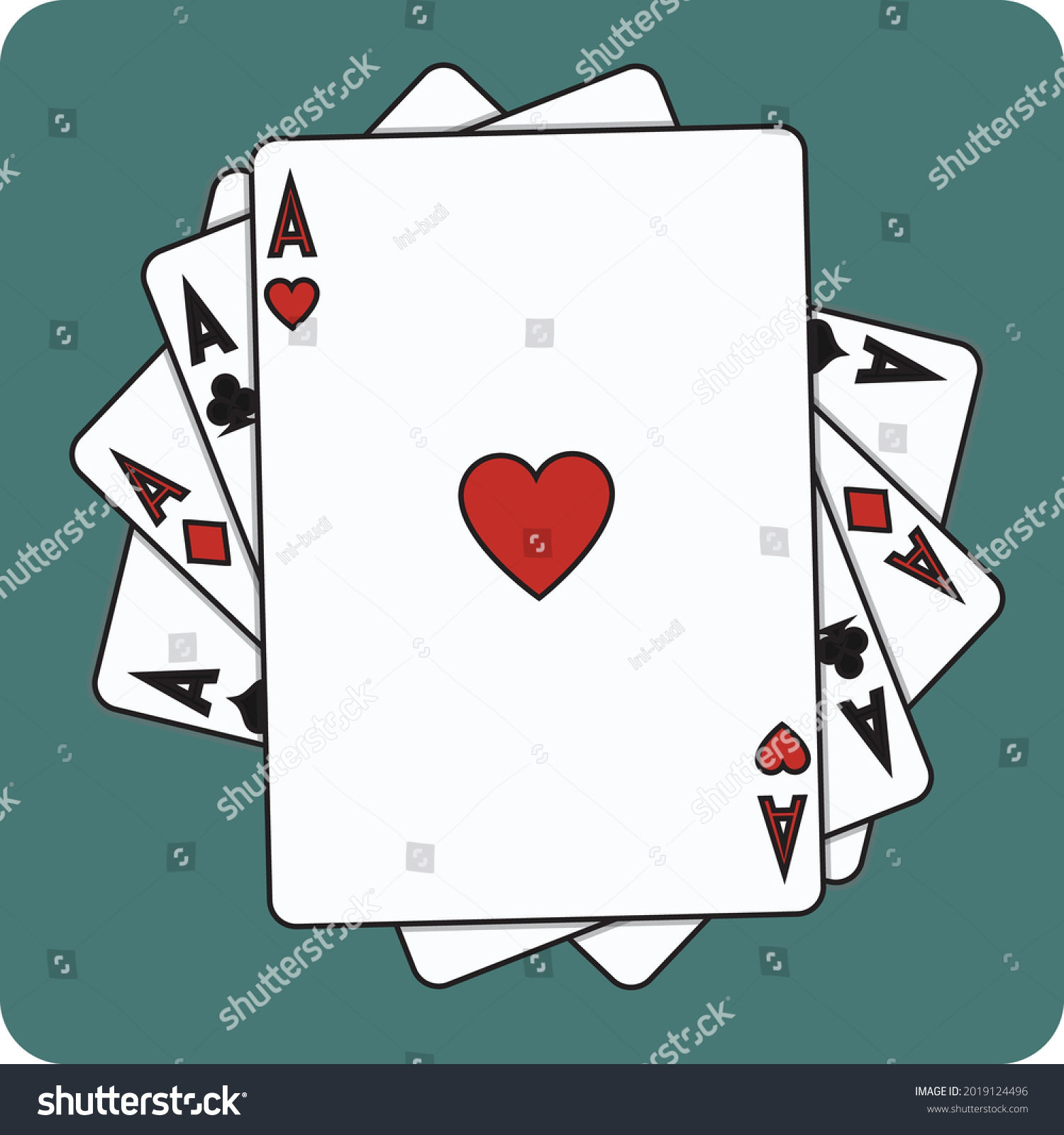Wallpaper #n2fA7pIBSpphPi3-gV49254 Ace Playing Cards Vector Format Stock Vector Royalty Free 2019124496