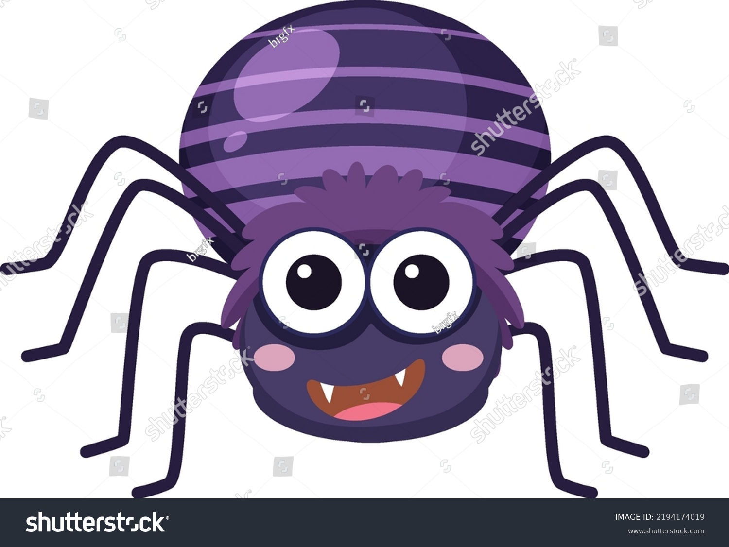 Wallpaper #E2c47pIBSpphPi3-v1xa273 Caricatura De Arana Corta Sobre Ilustracion Vector De Stock Libre De