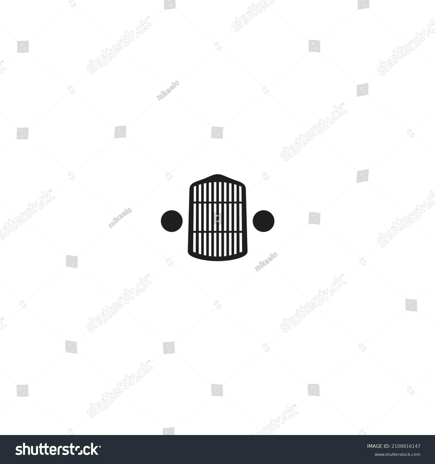 Wallpaper #69ec4 Morgan Sports Car Front Grill with Badges Stock Photo Royalty Free