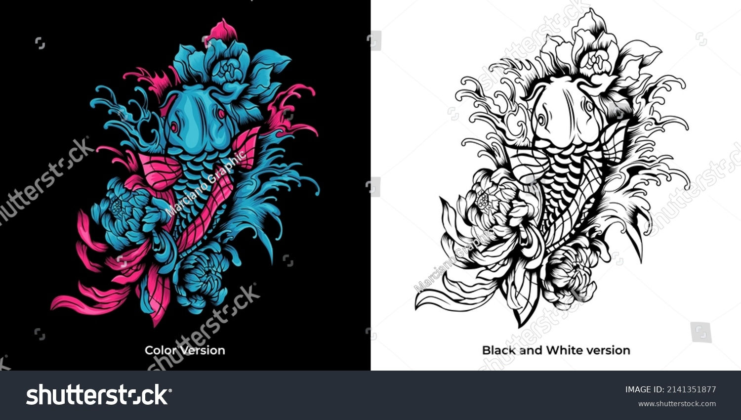 Wallpaper #5e6bc Black Yellow Koi Fish Fish Koi Tattoo Png and Vector with 5016 the