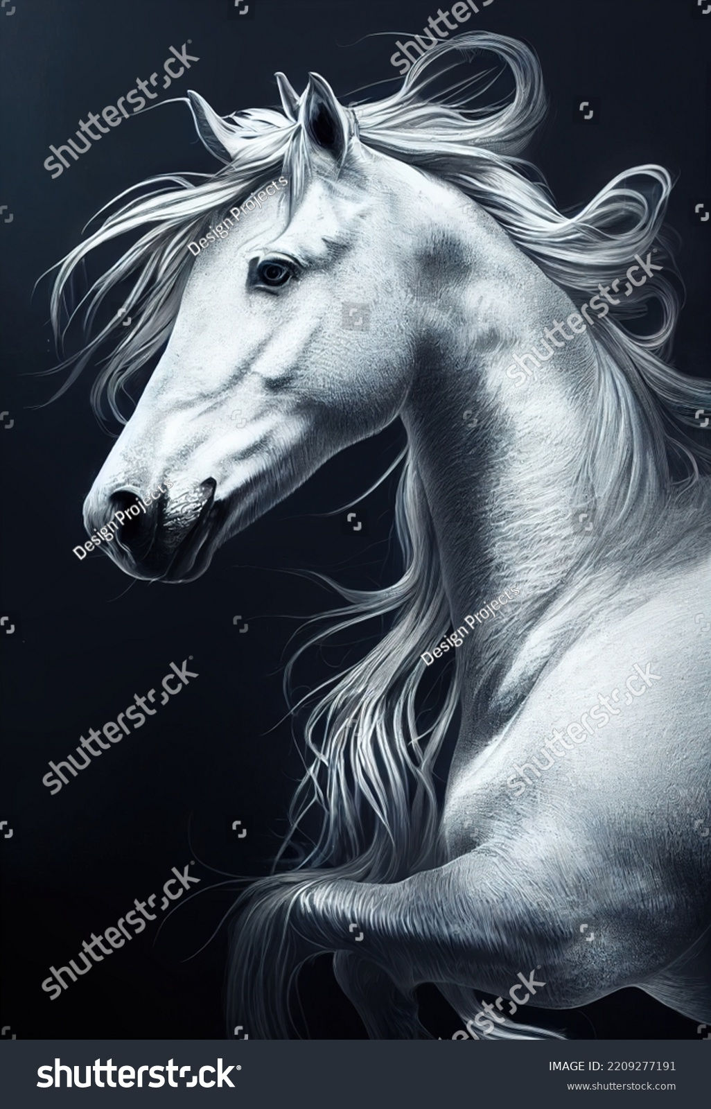 Wallpaper #bWfaEpMBSpphPi3-4_0h152 2446 Horse Field Background Painted Images Stock Photos Vectors