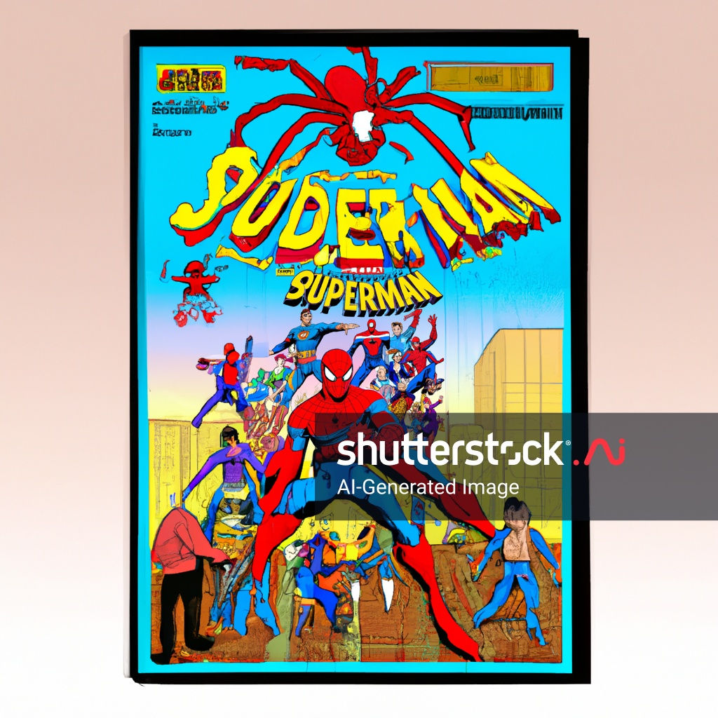 Wallpaper #_2di95IBSpphPi3-QYXq92 Spiderman Comic Over 10 AI Generated Royalty Free and Licensable