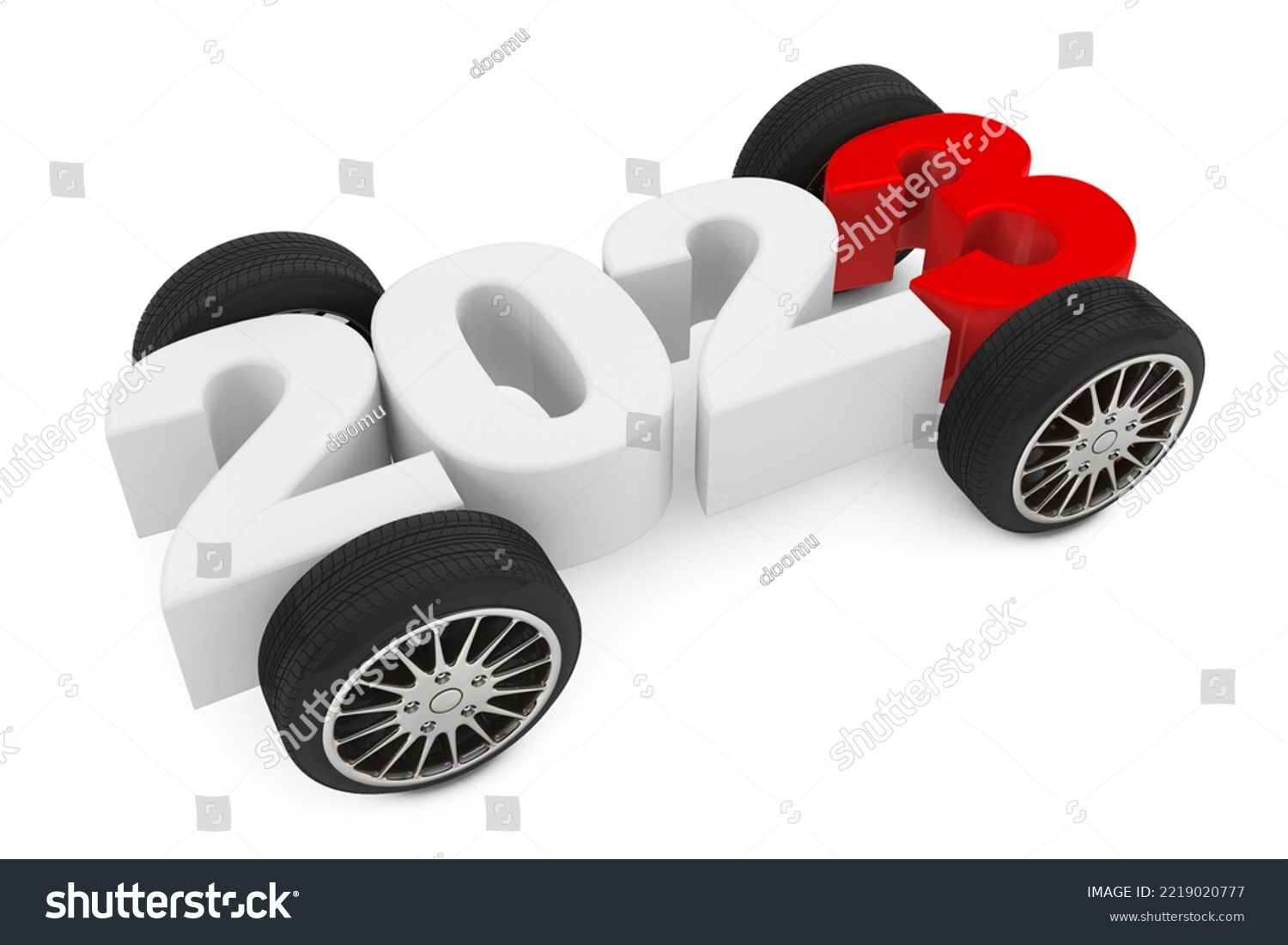 Wallpaper #hgPAYpMBpyOg8YnEFtMQ88 2023 Year Concept Car Wheels on Stock Illustration 2219020777