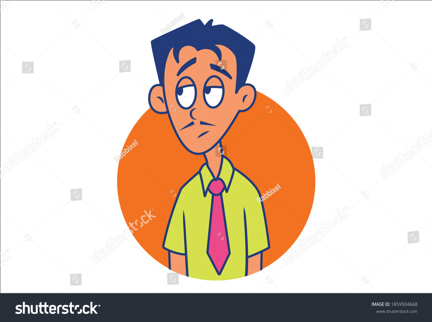 Wallpaper #cGcoAJMBSpphPi3-kqV8430 Vector Cartoon Illustration Young Man Upset Stock Vector Royalty Free