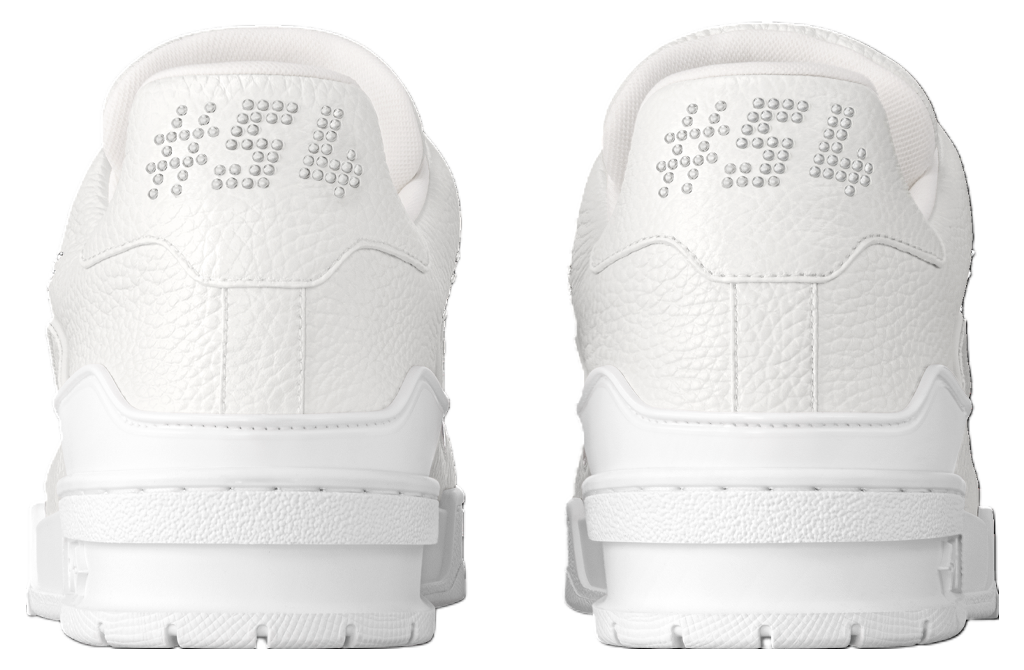 Wallpaper #UmfG5ZIBSpphPi3-tDHV328 Louis Vuitton Lv Trainer White Silver Studs Oct 2024 1addby