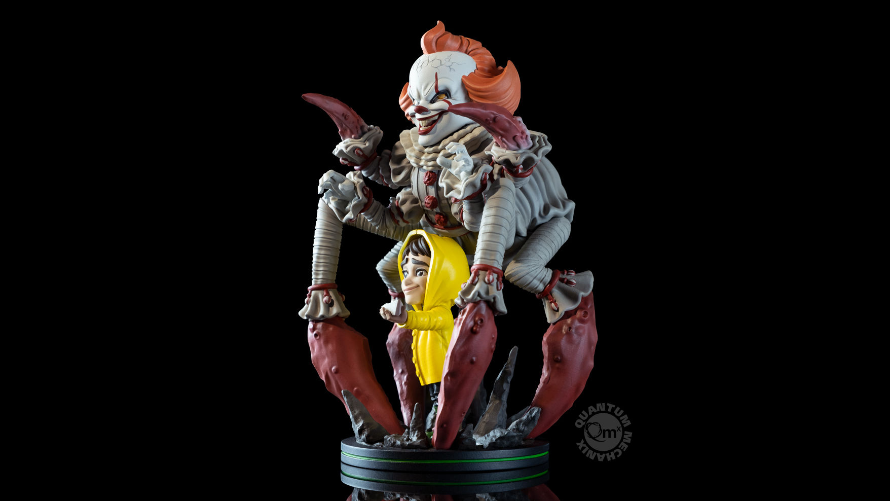 Wallpaper #amc8DJMBSpphPi3-C929426 Mar218657 It 2018 Pennywise Spider Q Fig Max Elite Diorama Previews