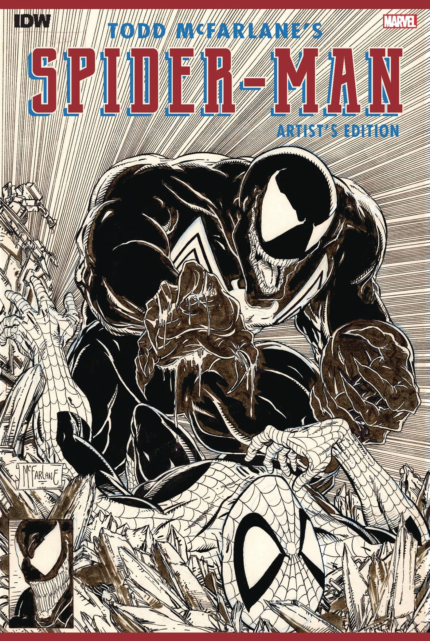 Wallpaper #z2dK-5IBSpphPi3-fJPS40 Jul221642 Todd Mcfarlanes Spider Man Artist Ed Hc Previews World