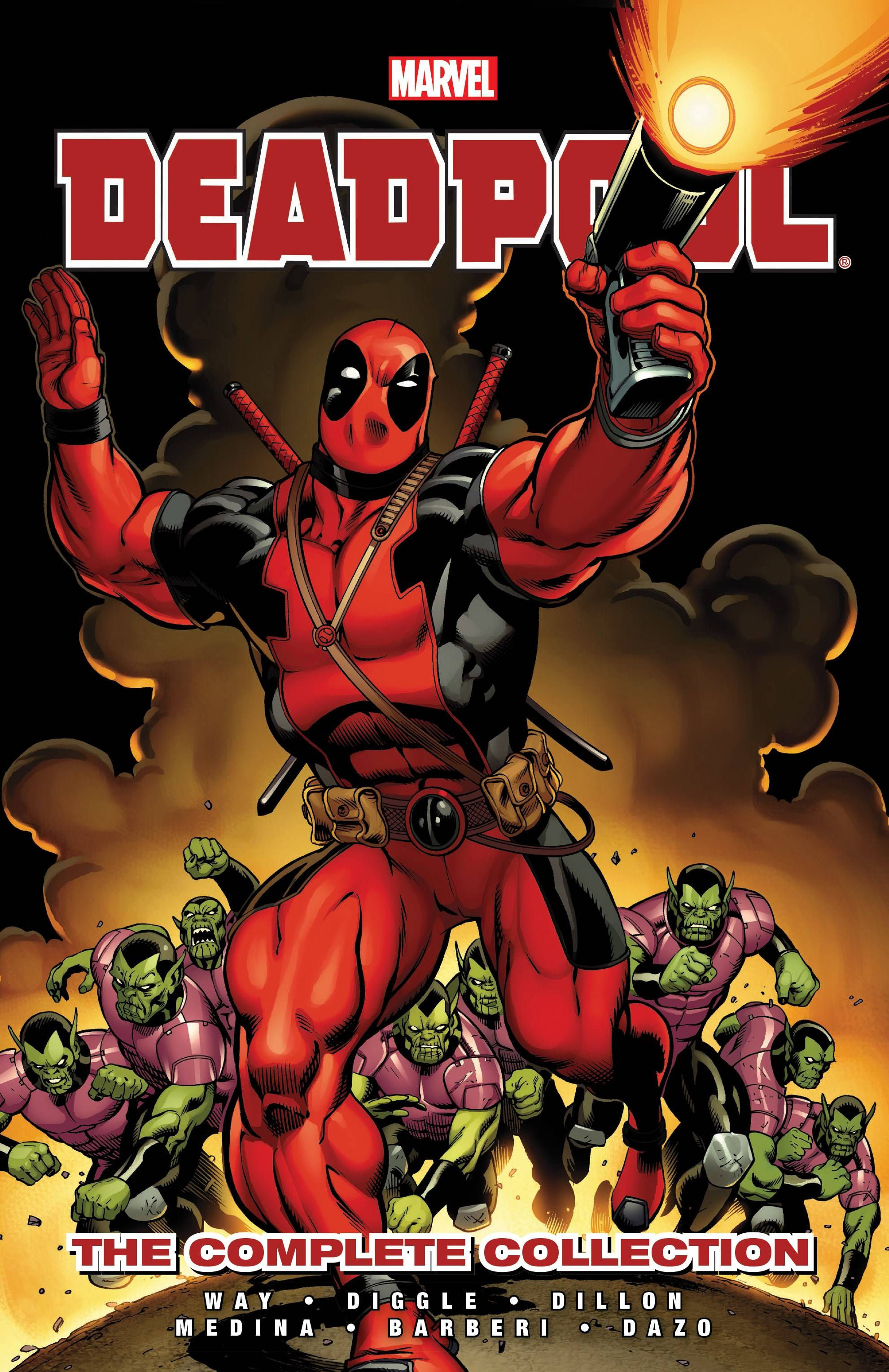 Wallpaper #Pmet-5IBSpphPi3-6ZVU259 Feb228033 Deadpool by Daniel Way Complete Coll Tp Vol 01 Previews World