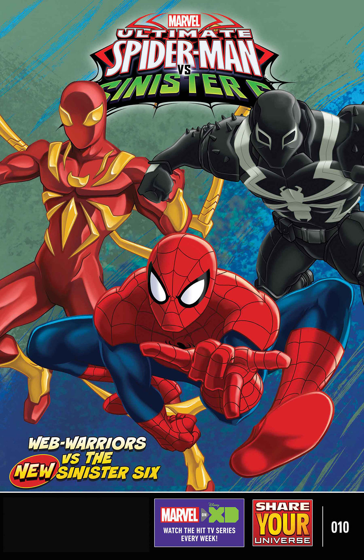 Wallpaper #ceb46 1920x1080 Spiderman vs Sinister Six Art Laptop Full HD 1080p HD 4K