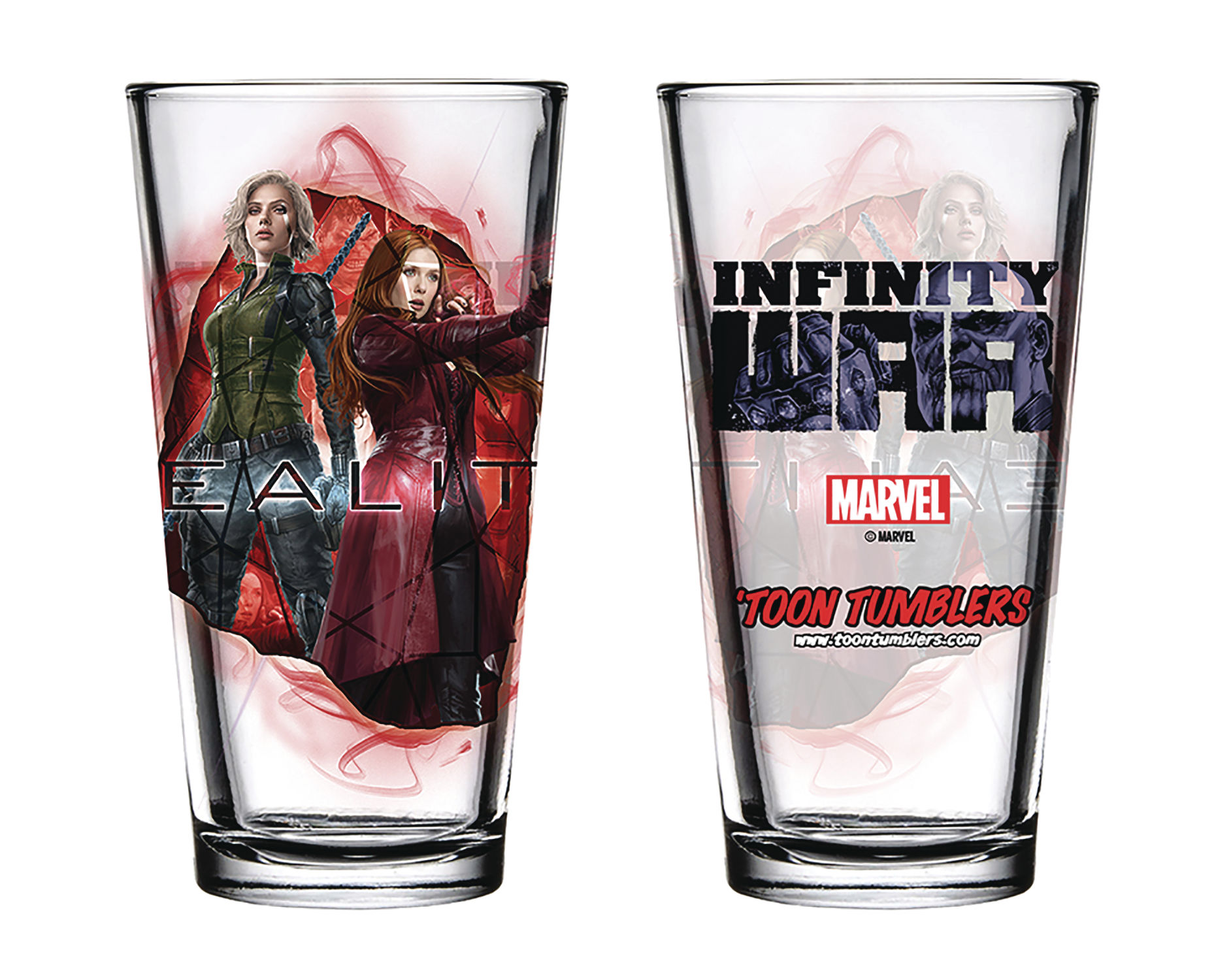 Wallpaper #9Gcg9JIBSpphPi3-J3gH301 Jan189016 Avengers Iw Black Widow Scarlet Witch Pint Glass Previews