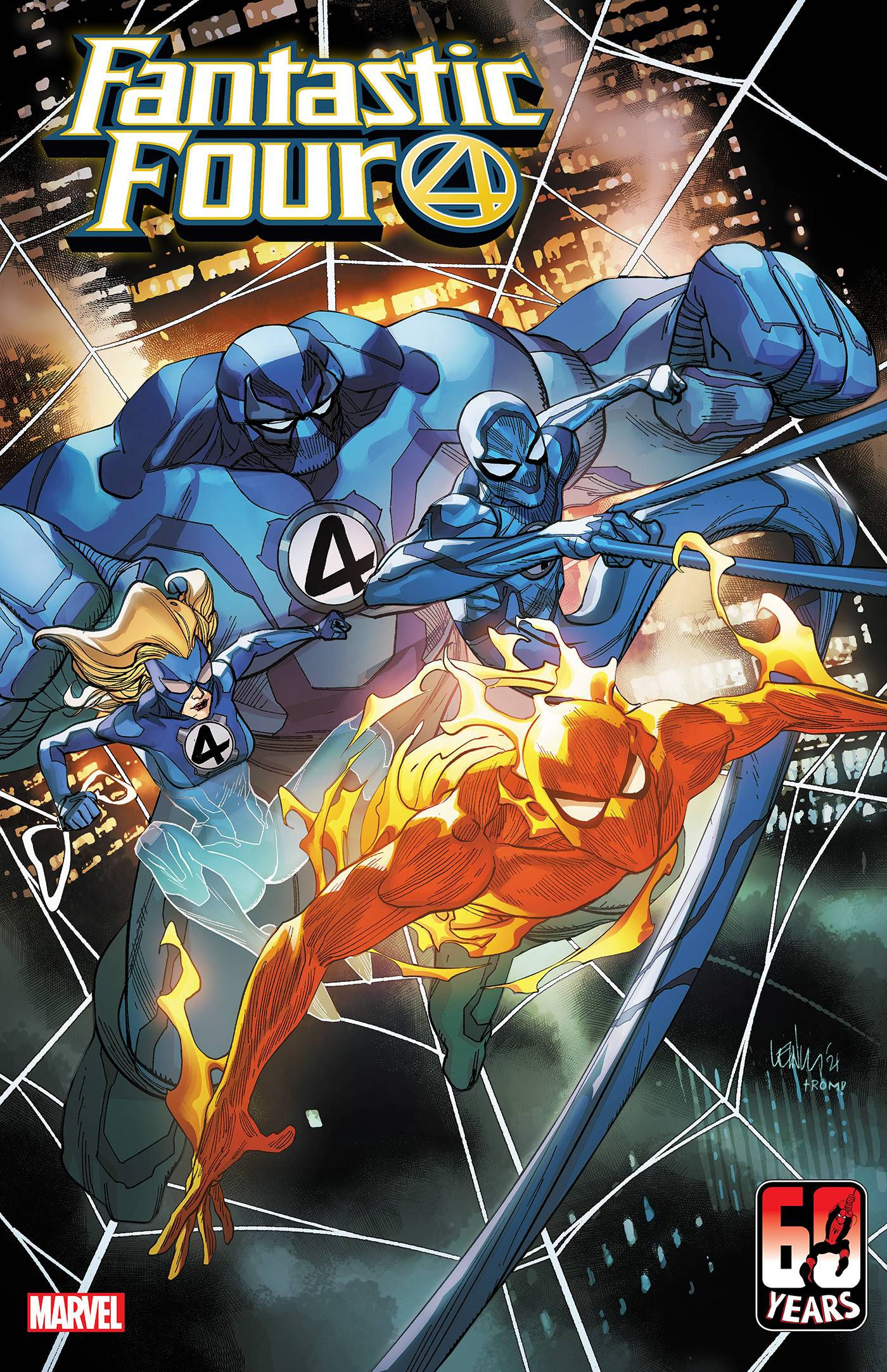 Wallpaper #dmeUBJMBSpphPi3-k7jo61 Feb220980 Fantastic Four 43 Yu Spider Man Var Previews World