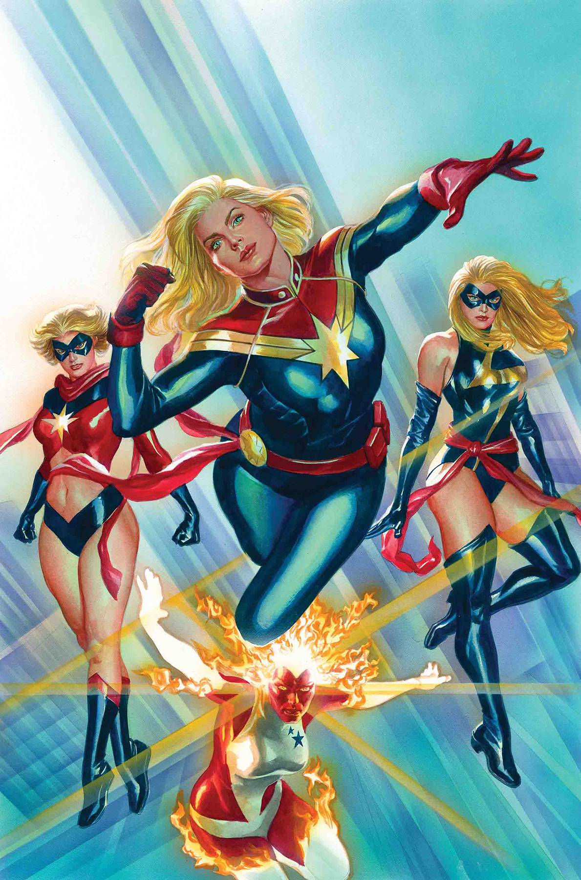 Wallpaper #wDGzNZMB5zzyi_yYSVdM295 Nov181055 Captain Marvel 1 by Alex Ross Poster Previews World