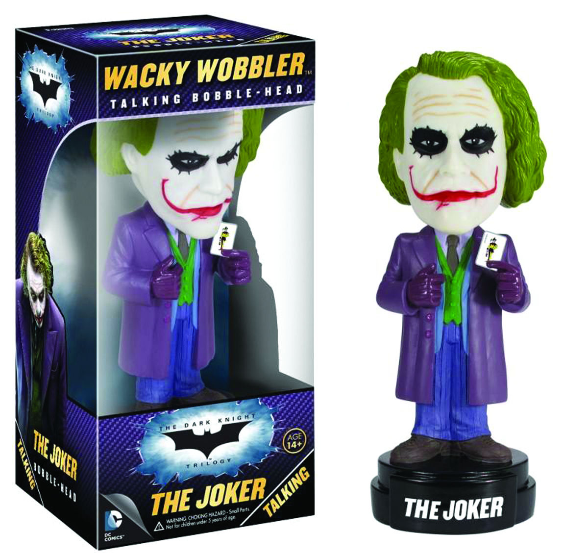 Wallpaper #B0BTMZMBJhL2WPbaxcbU358 Sep132180 Dark Knight Joker Talking Wacky Wobbler Previews World