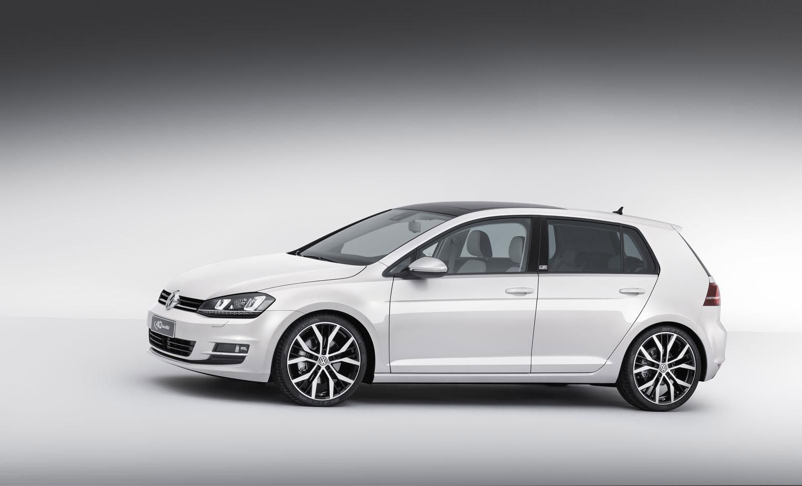 Wallpaper #4WfGDpMBSpphPi3-_uvA235 Volkswagen Golf Edition Concept 40th Anniversary