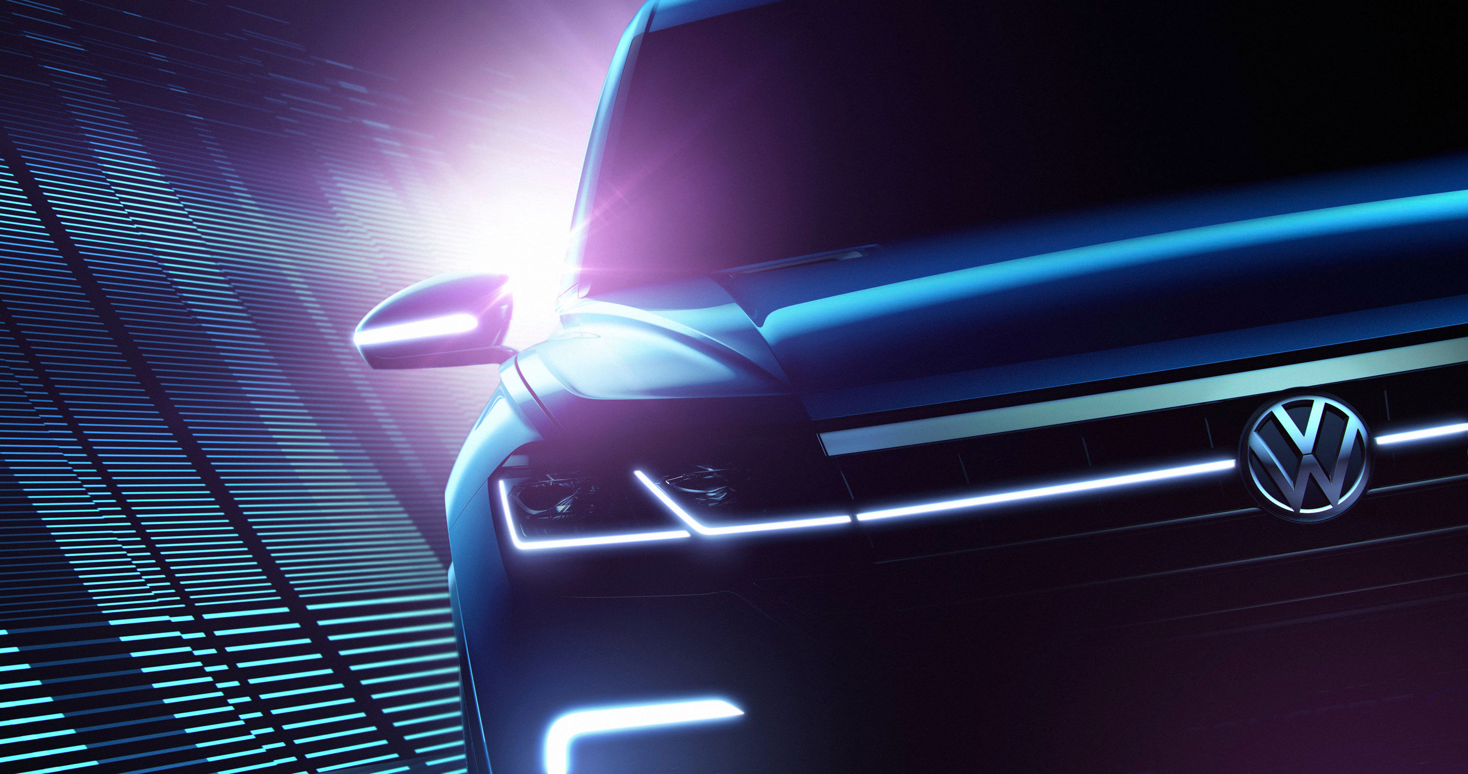 Wallpaper #4WfGDpMBSpphPi3-_uvA234 Volkswagen Releases Beijing Concept SUV Teasers