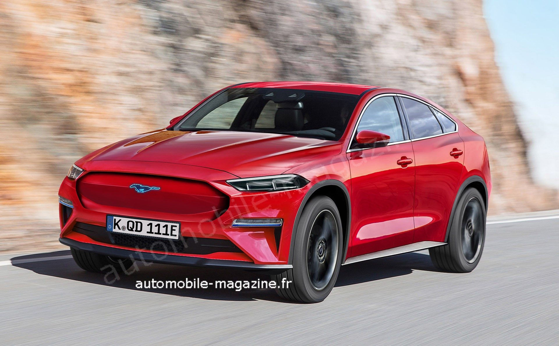 Wallpaper #-RpSUpMB1yWOL4qgV4IS39 Le SUV Electrique Ford Mach E Se Montre