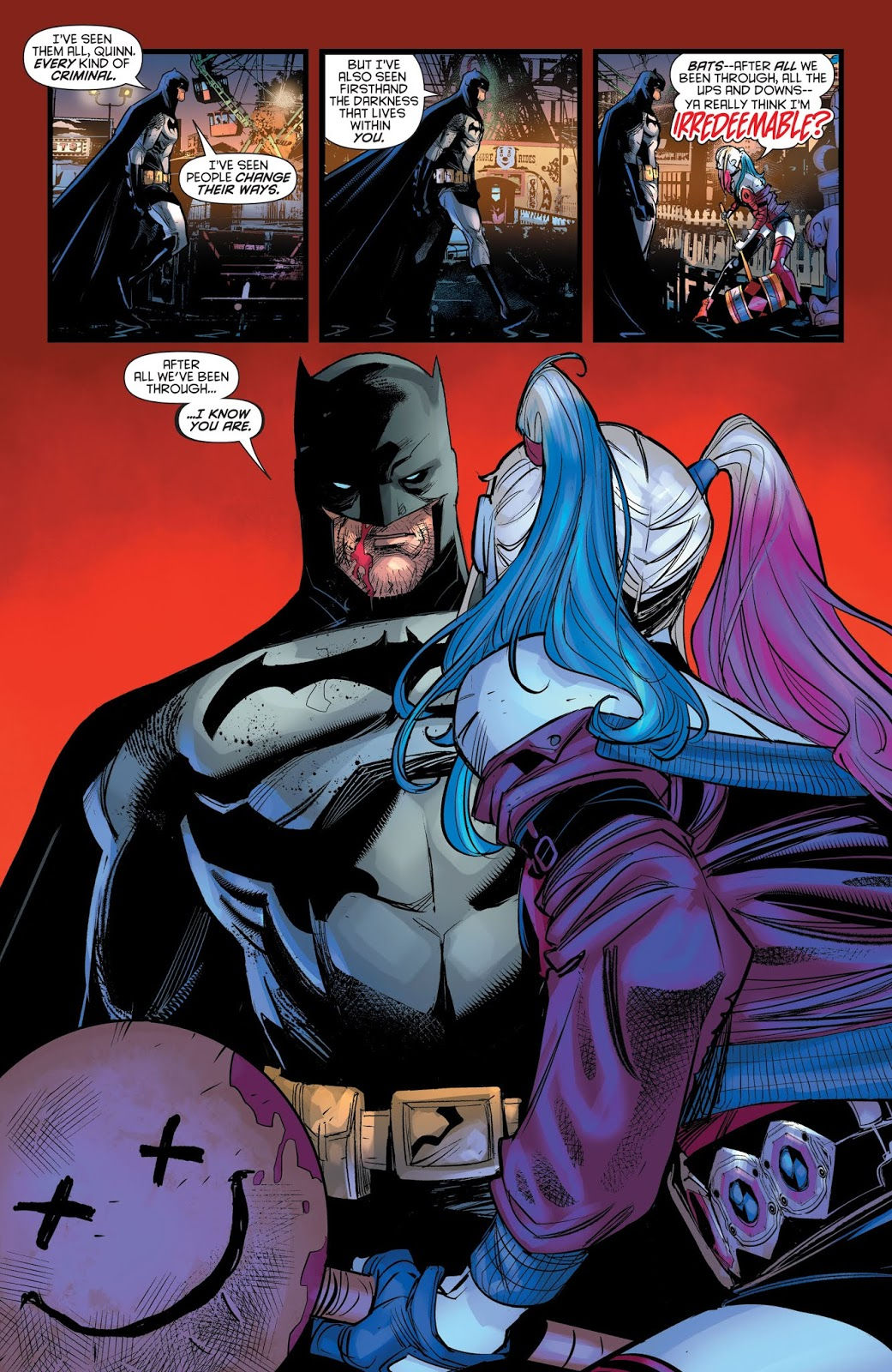 Wallpaper #9n1N8I4Bnwiau_P6IwWm12 Batman vs Harley Quinn Harley Quinn Vol 3 57 Comicnewbies