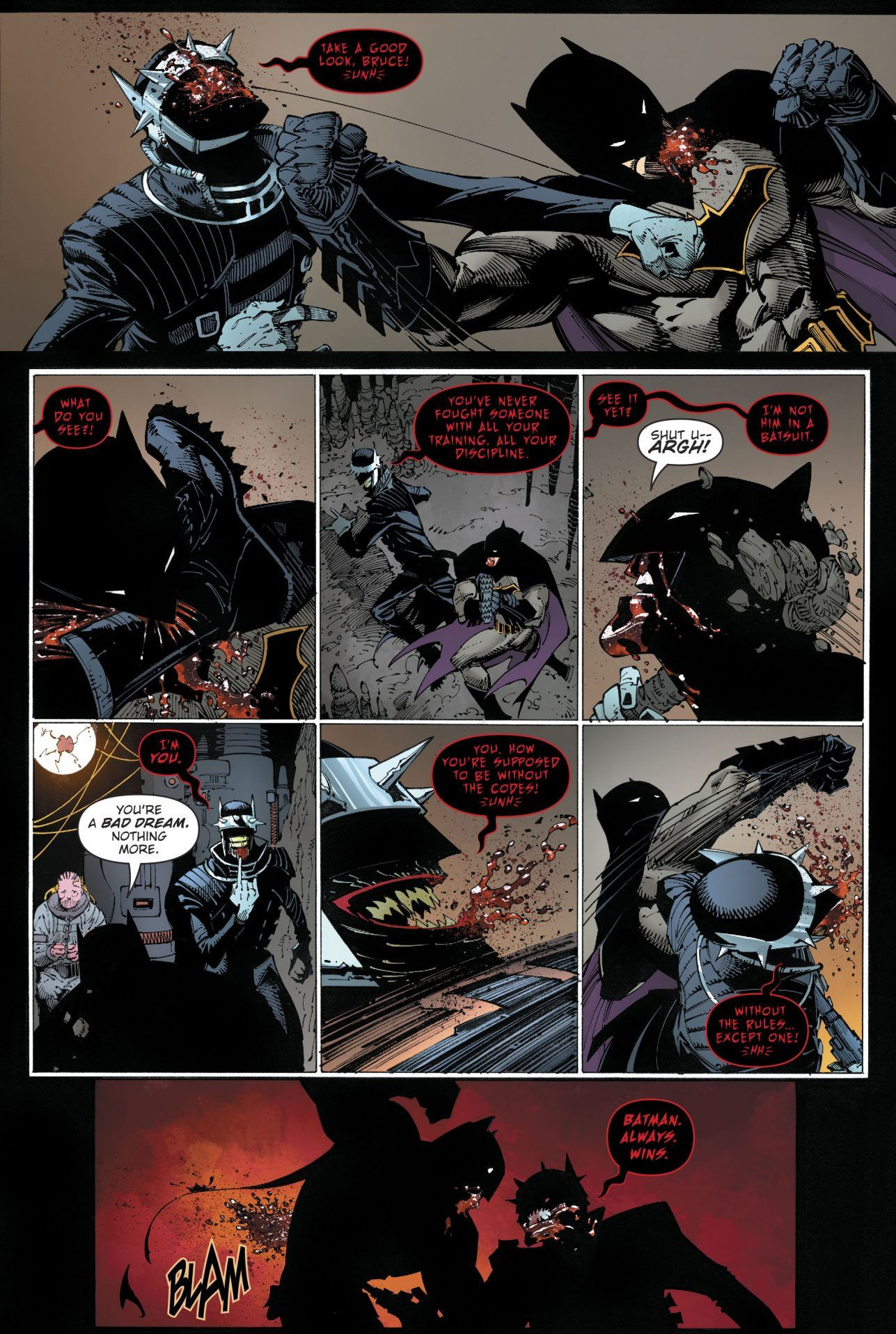 Wallpaper #8xldLo8BtGB6xQ78sJQW40 Batman and the Joker vs the Batman Who Laughs Comicnewbies