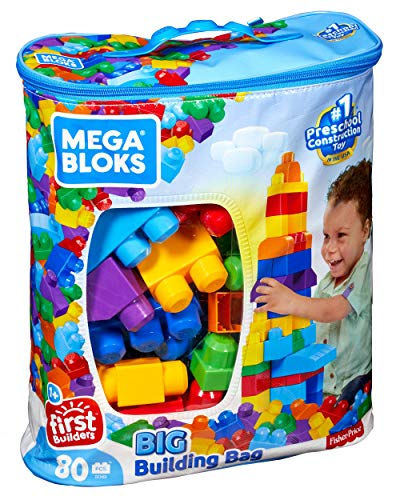 Wallpaper #634d6 Mega Bloks First Builders Big Building Bag with Big Building Blocks