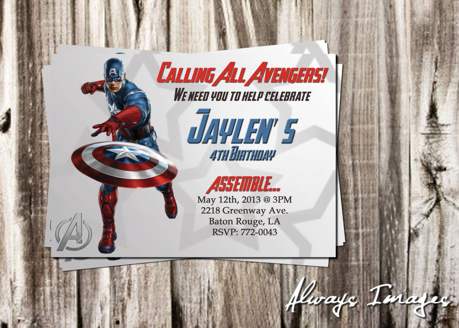 Wallpaper #ExkbEI8BtGB6xQ78xV6e58 Items Similar to Birthday Invitation Template Captain America