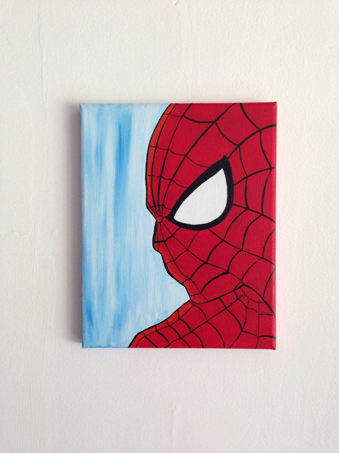 Wallpaper #9zF2NZMB5zzyi_yYU1bc113 Spider Man Marvel Acrylic Painting 8x10