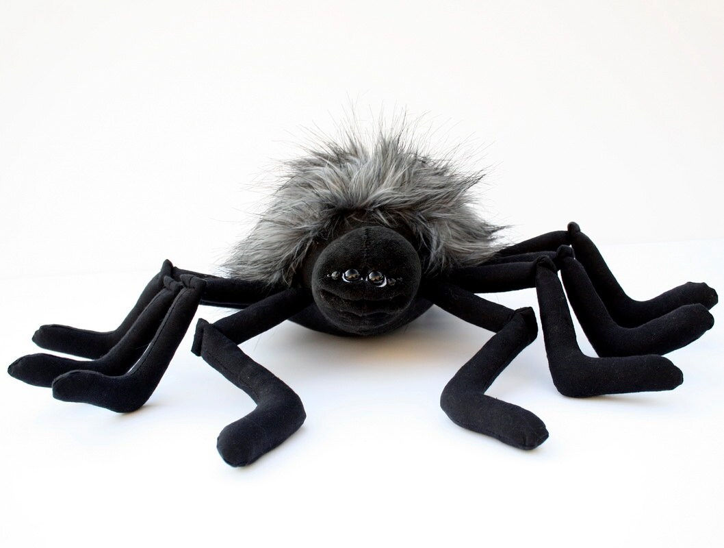 Wallpaper #3PQROpMBKFX8bn3rnHfv134 Black Widow Spider Halloween Plush Plushie Spider Stuffed Animal