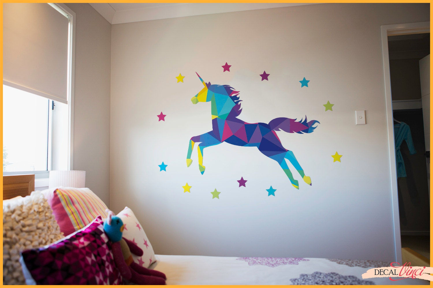Wallpaper #zWc47JIBSpphPi3-gFEE157 Wall Decal Unicorn Completely Removable Reusable