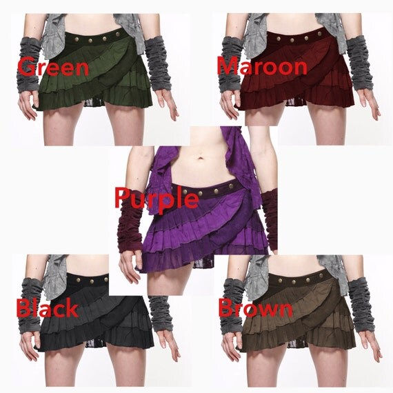 Wallpaper #_bmH3pIBJvJKYCmESQX0232 Steampunk Skirt Assorted Colours Psytrance Skirt Pixie