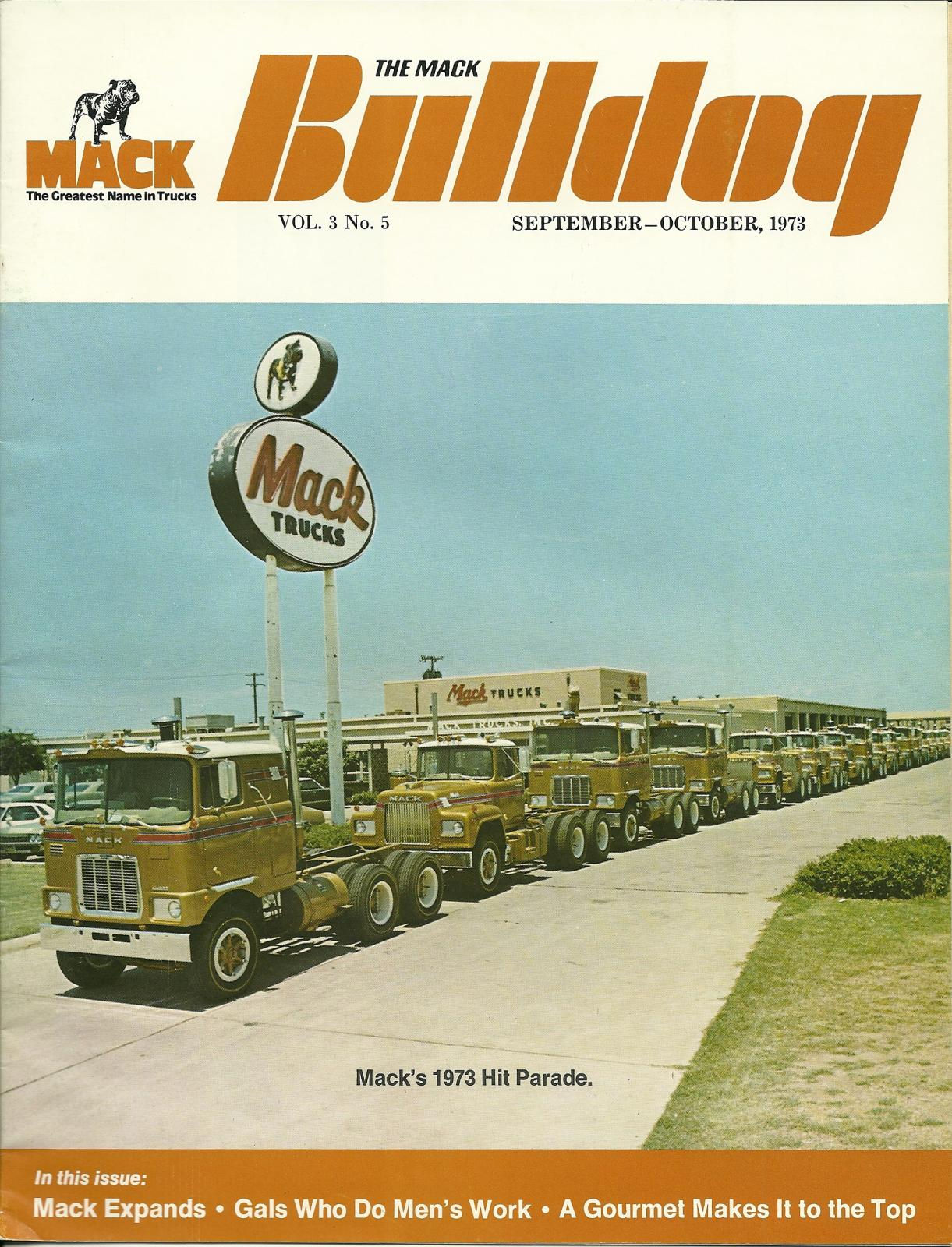 Wallpaper #JWen7ZIBSpphPi3-n1mk144 Mack Bulldog Magazine Cover Antique and Classic Mack Trucks General