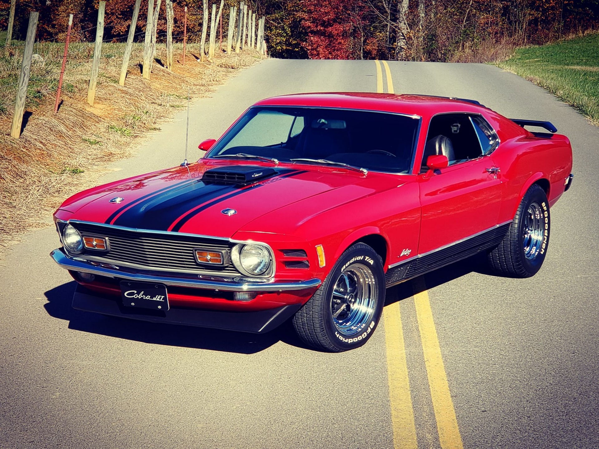 Wallpaper #cH0B8I4Bnwiau_P6sgXp10 1970 Ford Mustang Mach 1 428 Super Cobra Jet Stock 70428cvo for