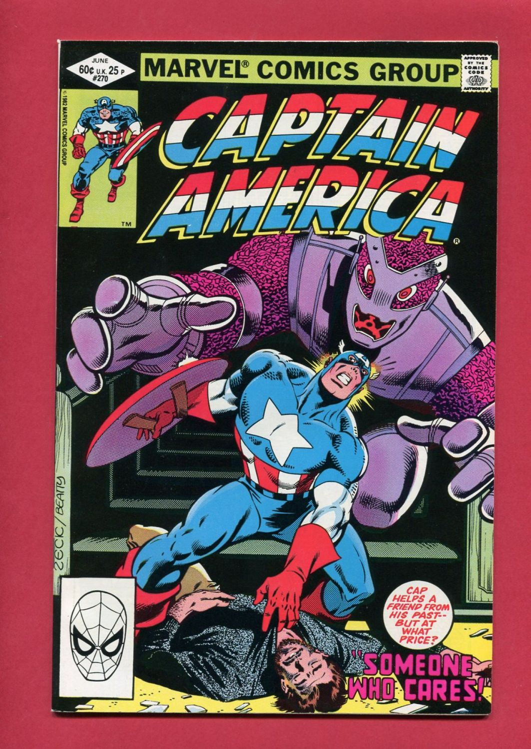 Wallpaper #PnQzw44B_8f4nGFagHDK10 Captain America Volume 1 1968 270 Jun 1982 Marvel Iconic Comics