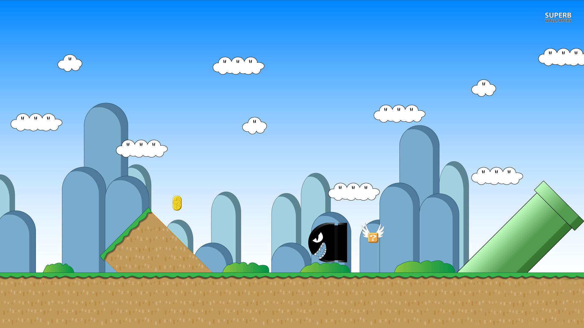 Wallpaper #8wC86o4BSdW8dNouJQ8a28 Super Mario HD Backgrounds Pixelstalknet