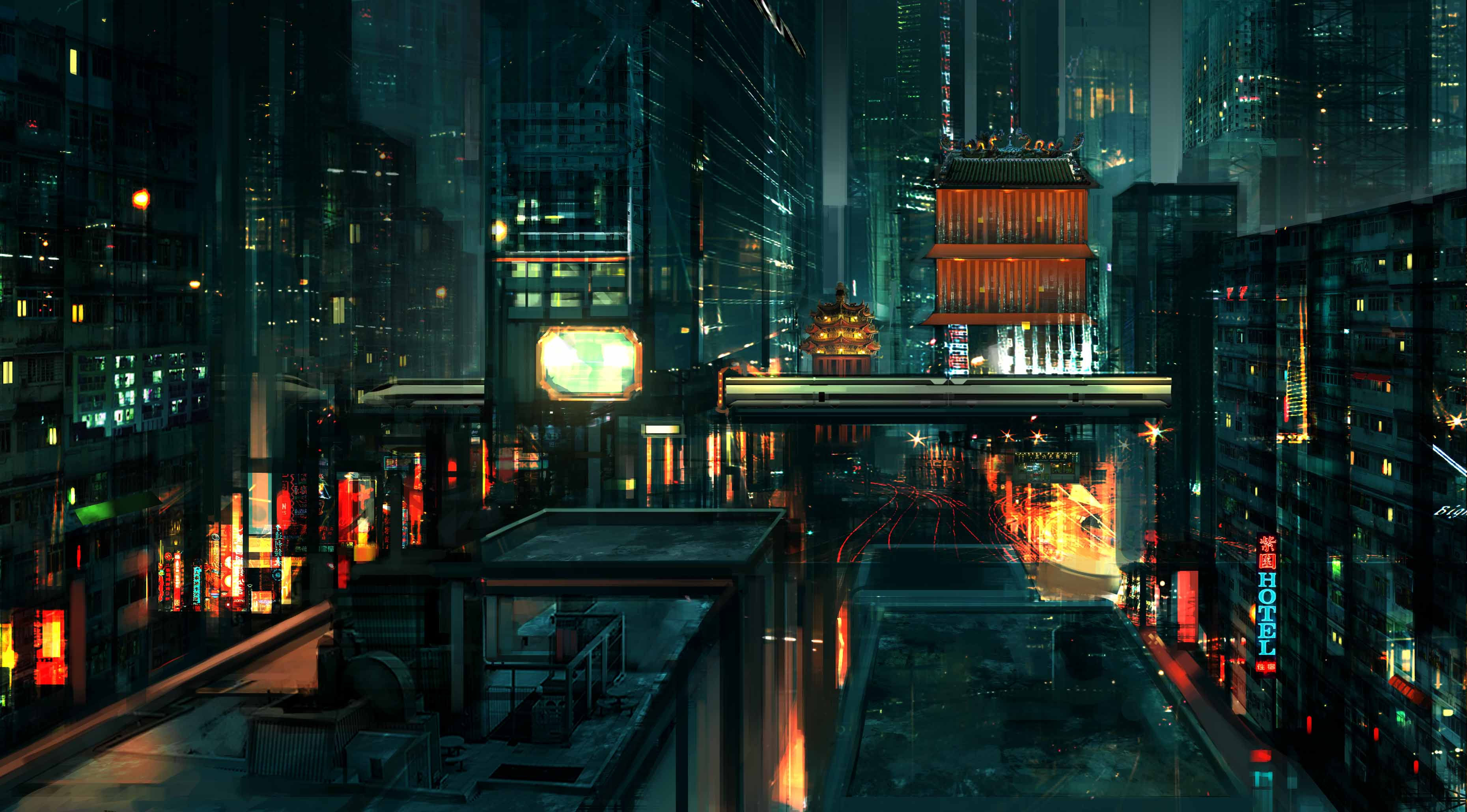 Wallpaper #YEWBlo4B7YBJg1BVG6DO6 Chinatown Concept Image Ascend Indie Db