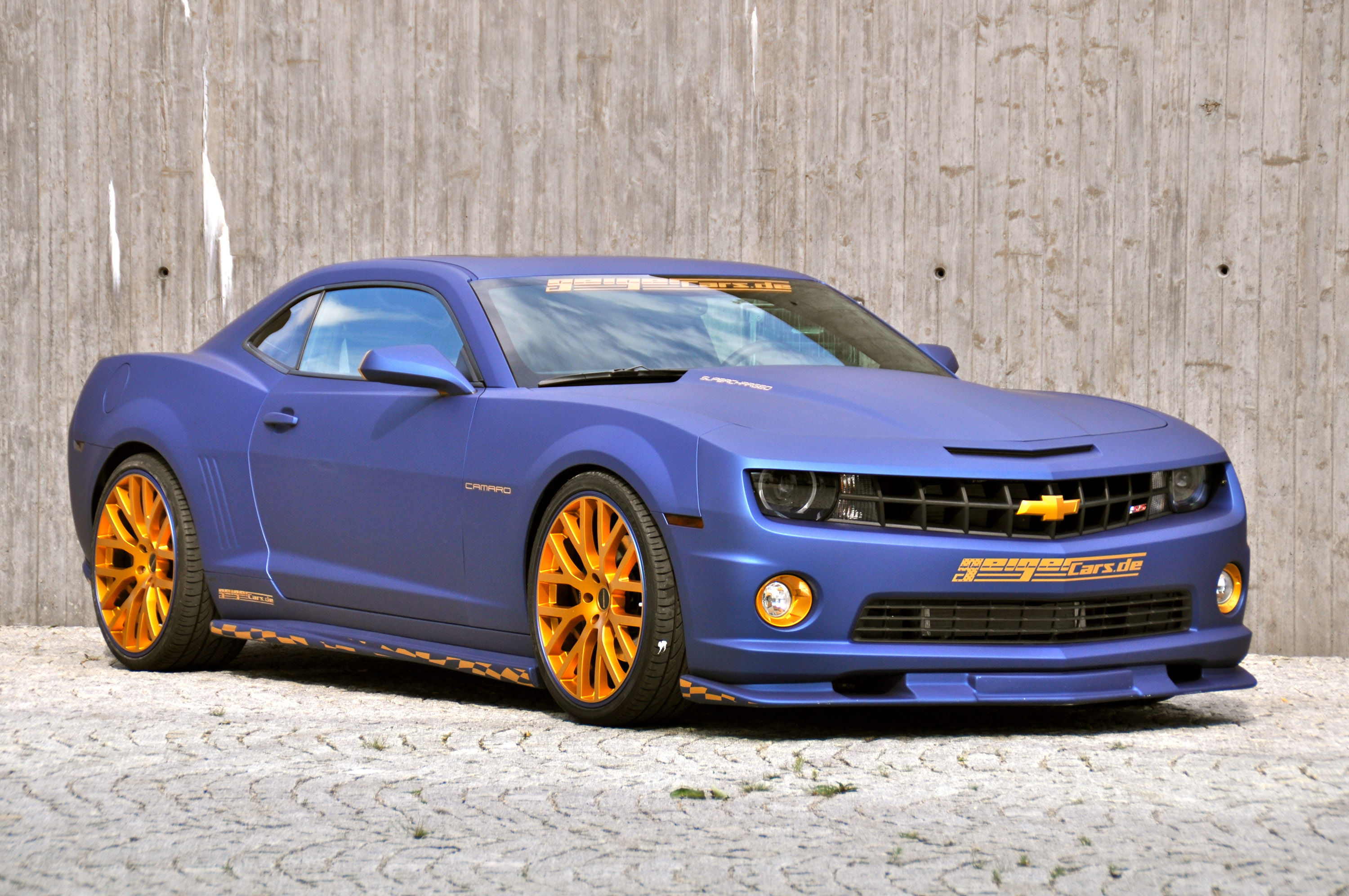 Wallpaper #9e8PTJMBMN-XEVvV-jzI224 Geigercars Chevrolet Camaro 2ss Gold Blue Picture 81172