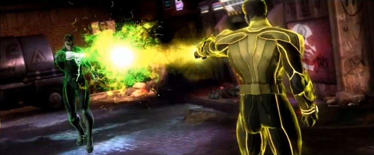Wallpaper #zbiT2JIBJvJKYCmEYug8246 Image Green Lantern vs Yellow Lantern 2jpg Injusticegods Among Us